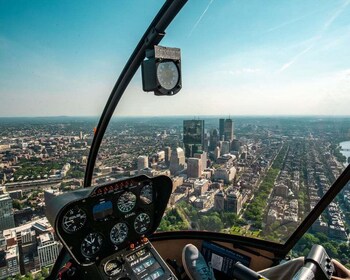 Boston: recorrido en helicóptero por el horizonte