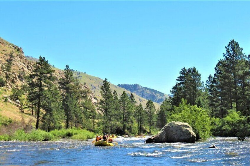 3-Hours Rafting Activity on Poudre River Fort Collins- Estes Park