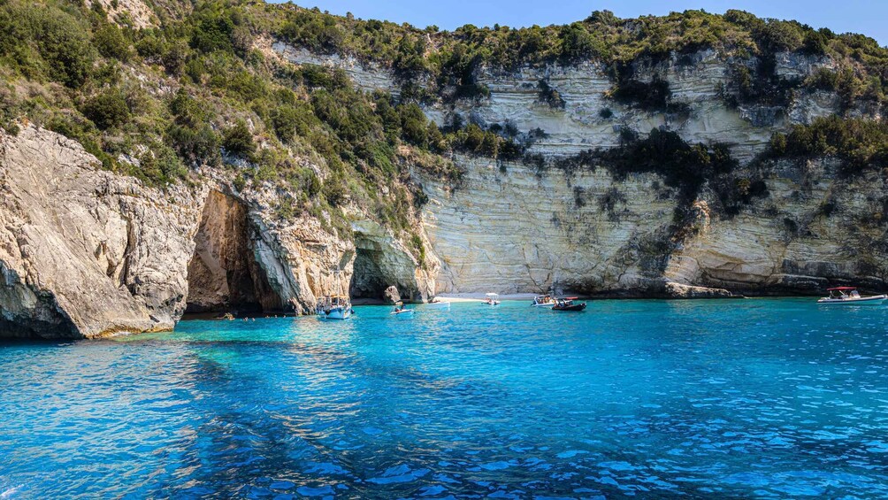 Picture 10 for Activity From Lefkimmi: Paxos, Antipaxos & Blue Caves Boat Tour