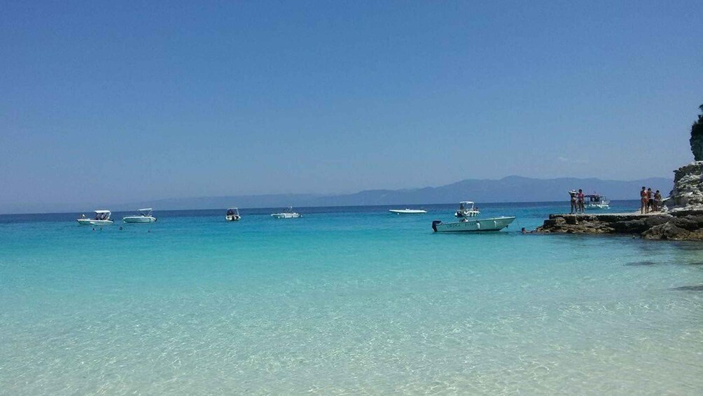 Picture 8 for Activity From Lefkimmi: Paxos, Antipaxos & Blue Caves Boat Tour