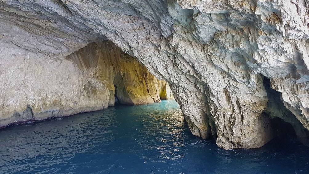 Picture 6 for Activity From Lefkimmi: Paxos, Antipaxos & Blue Caves Boat Tour