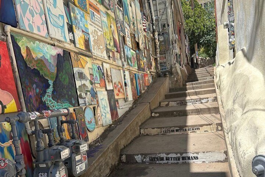 Stairway to art