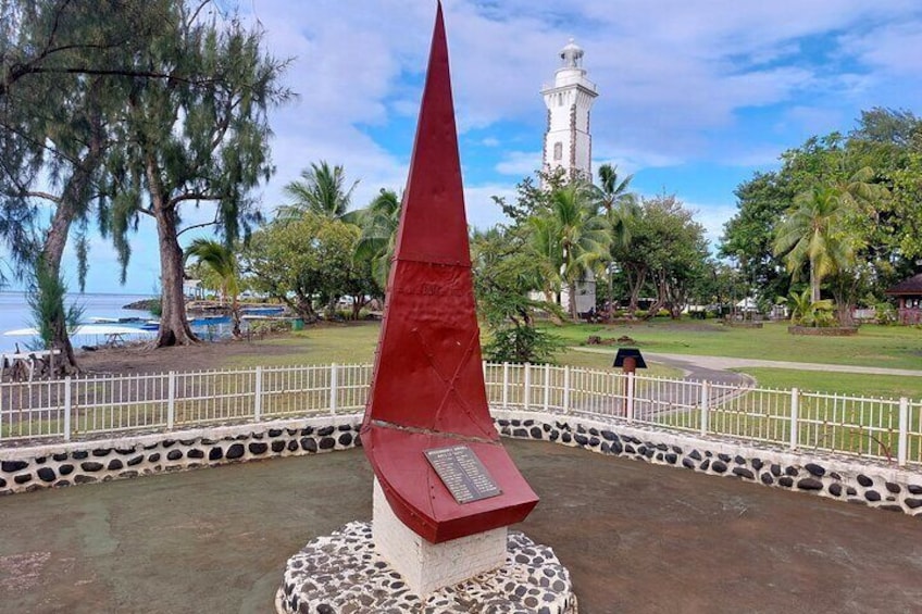 Monument dedicated to the first missionaries