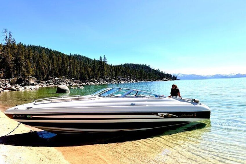 2 Hour Private Boat Tour of Beautiful Emerald Bay