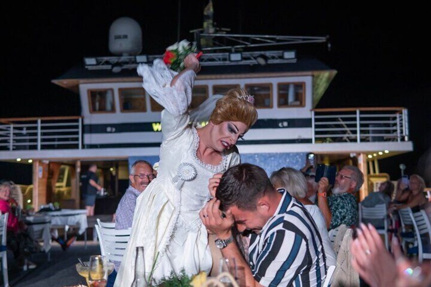 Stardust Variety Show Evening Cruise in Yeroskipou Bay