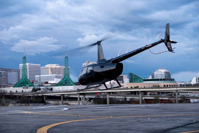 Portland: Downtown Helicopter Tour
