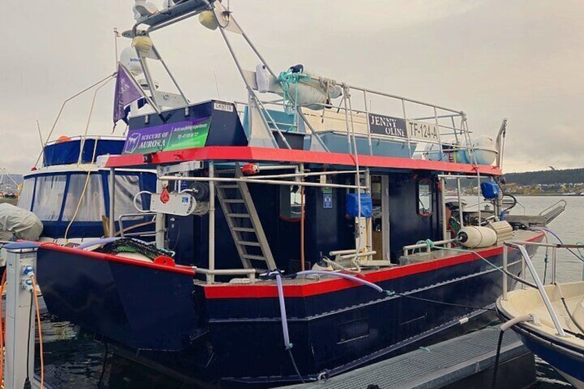 This is our designated boat