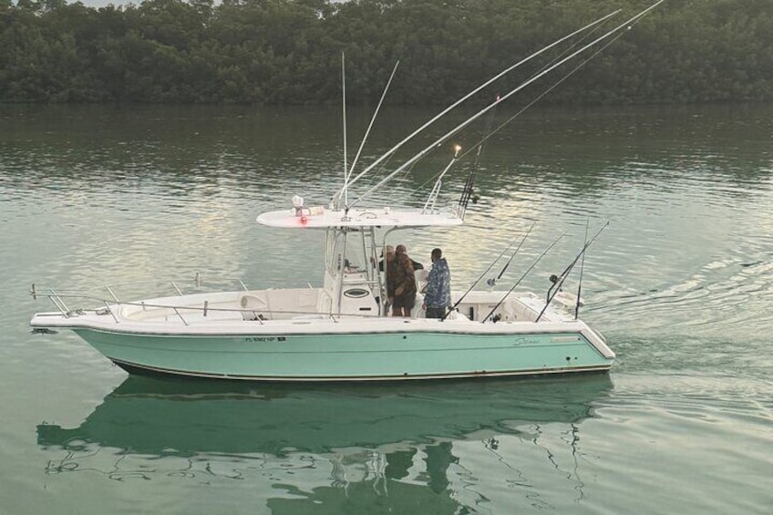 31 ft Stamas Tarpon with bathroom.