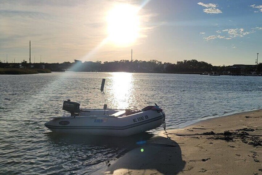 Private Boat Charter for Masonboro Island and Wrightsville Beach