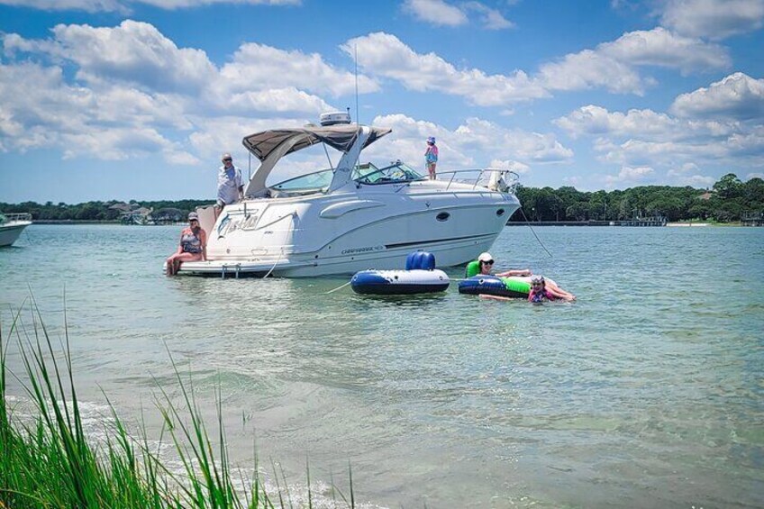 Private Boat Charter for Masonboro Island and Wrightsville Beach