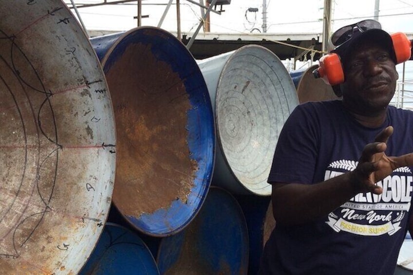 Private Steelpan Factory Tour in Port of Spain