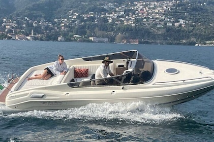 Private Boat Tour on Lake Como with Exclusive Sport Cruiser