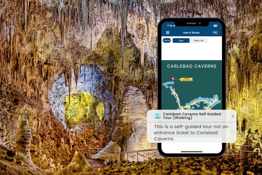 Carlsbad Caverns Self Guided Tour (Walking)