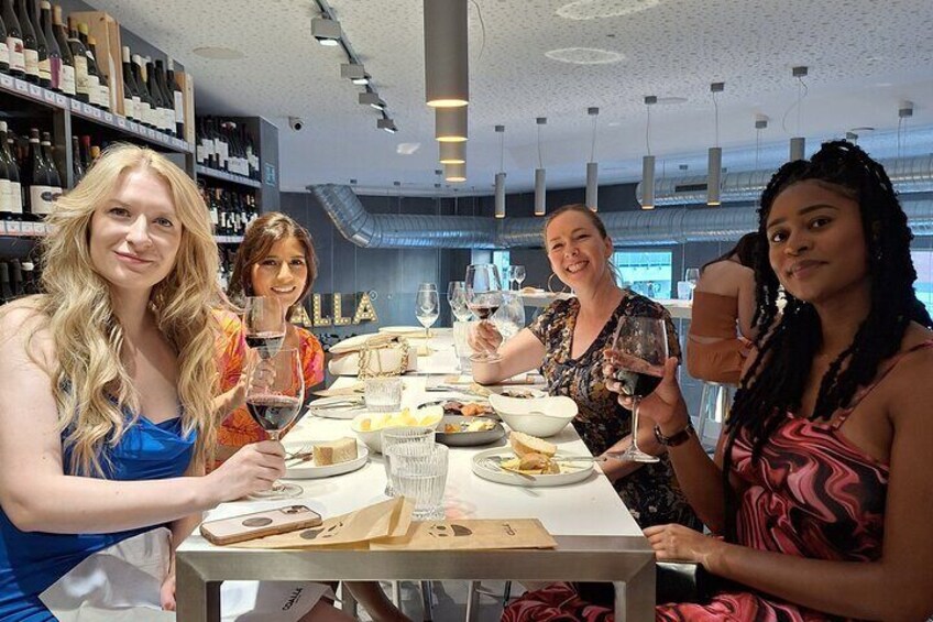 Private Spanish Wine Tasting in Non-Touristy area of Madrid