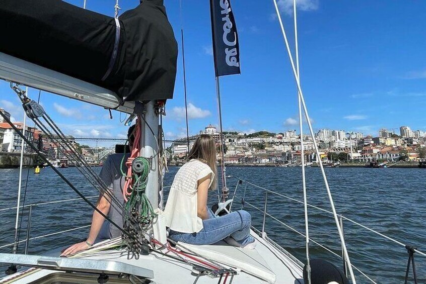 Charming tour of the Douro on a shared sailboat for up to 8 people