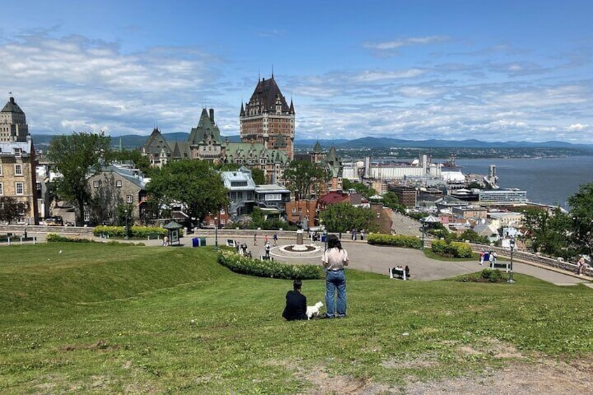 Québec from the Citadelle