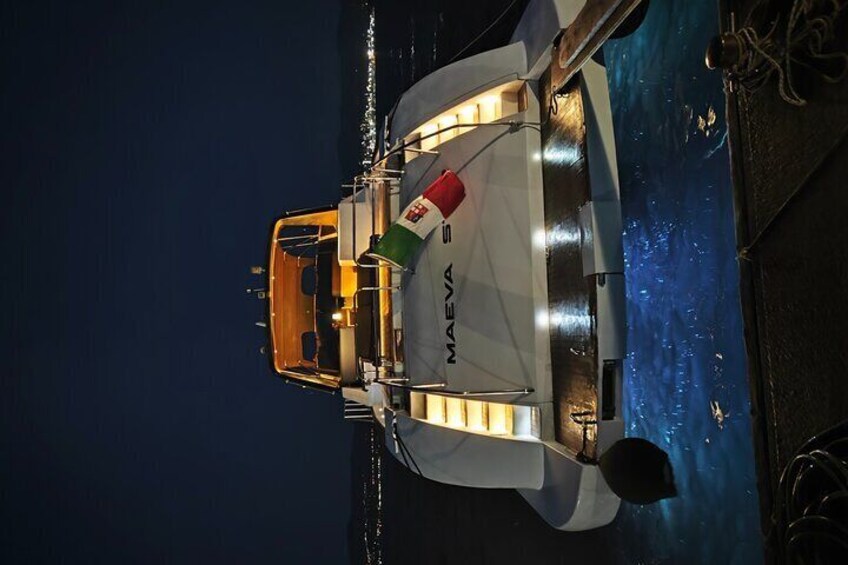 Sunset Aperitif Private Tour in Sicily by Motor Yacht