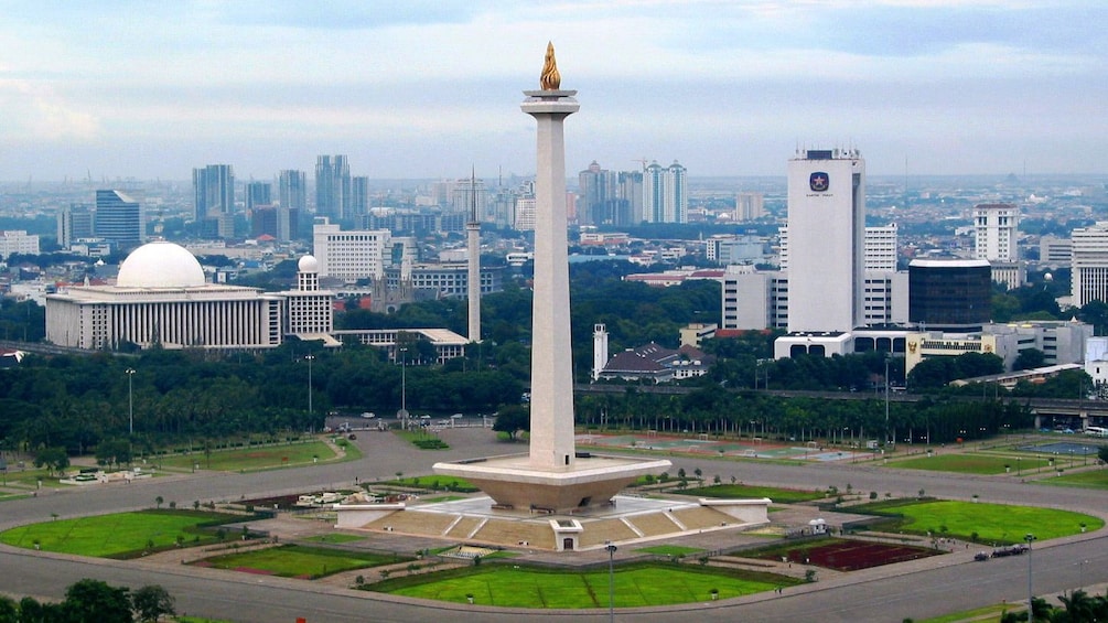 Obelisk monument in Jakarta