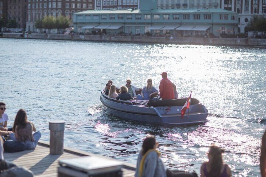 Guided Canal Tour in Copenhagen by Electric Boat