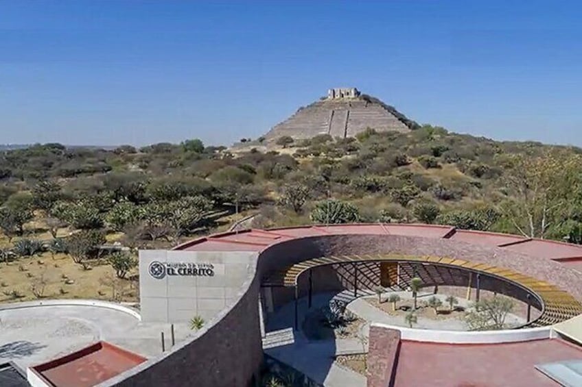 Site museum at "El Cerrito" archeological site.