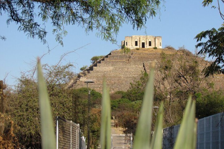 Toltec pyramid in Queretaro.