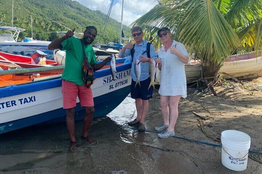 shashamane experience Marigot Bay in St Lucia Boat and tours