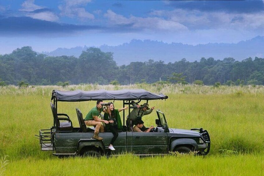 Jeep Drive in Chitwan 