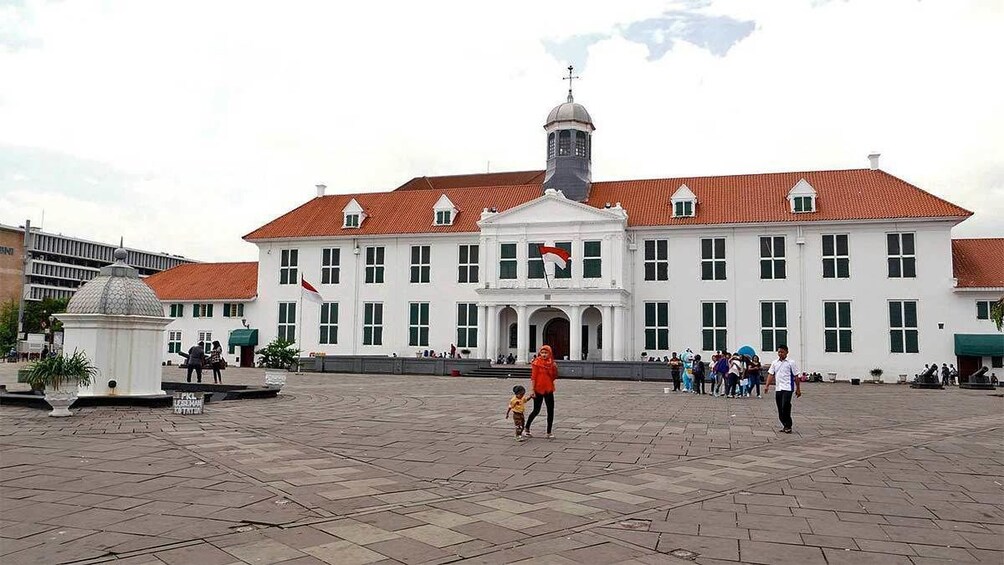 Landscape view of the Jakarta History Museum