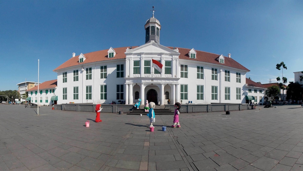 Panoramic view of the Jakarta History Museum 