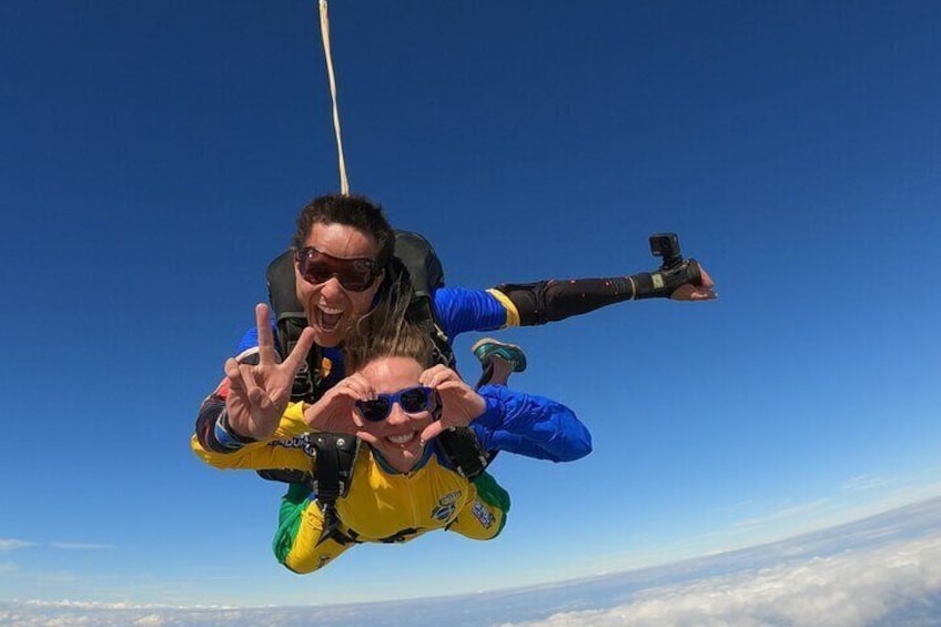 The Highest Parachute Jump in Brazil