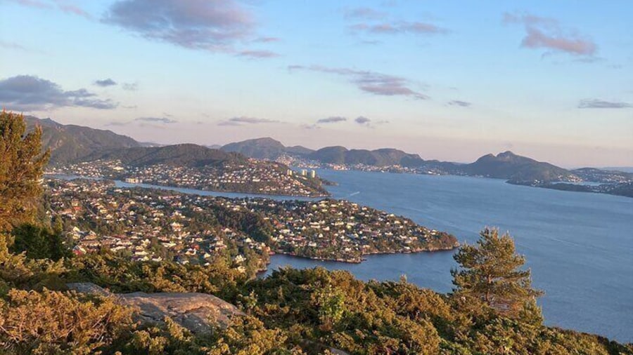 Experience the true Norwegian lifestyle and join our local guide for a neighborhood hike! Stunning views towards Bergen City Centre awaits you on the top.