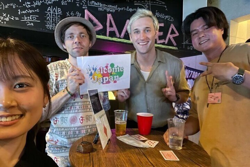 AllWeCanDrink "Can Come Alone" Shibuya Friending Party Experience