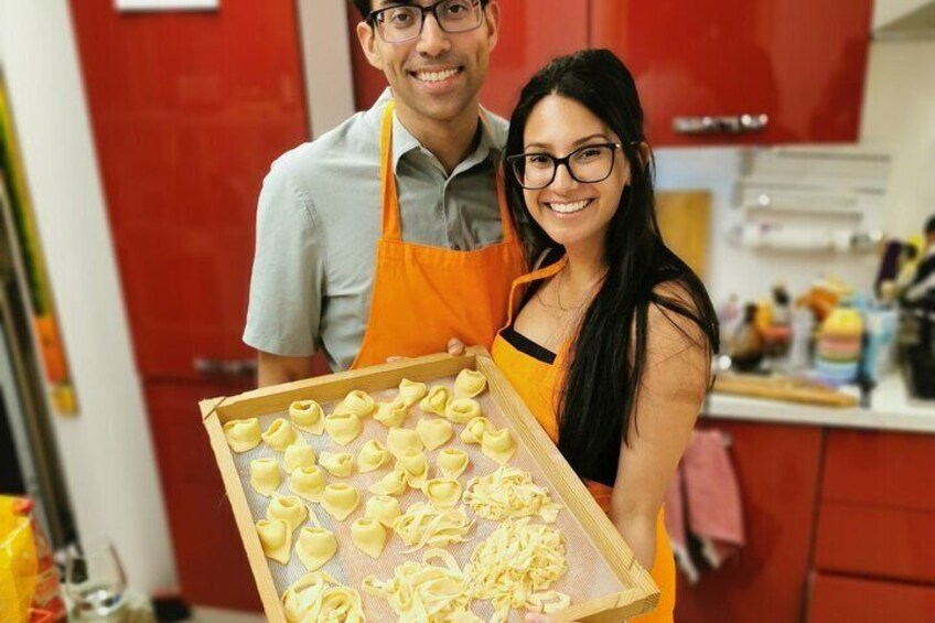 Mani In Pasta with Alessia