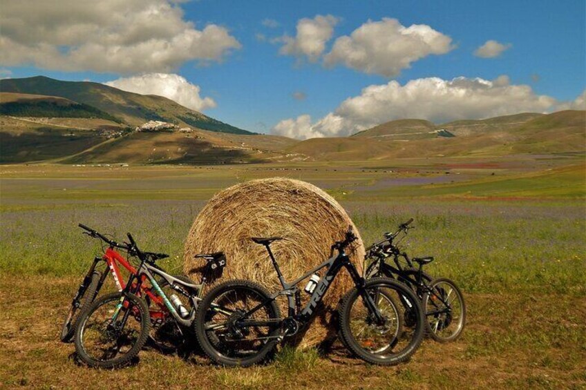 Bike stop in the Valley