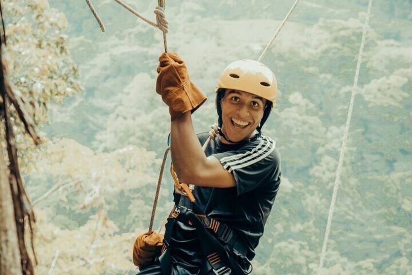 Combo Arenal Rafting and Canyoning Adventure in in Pocosol