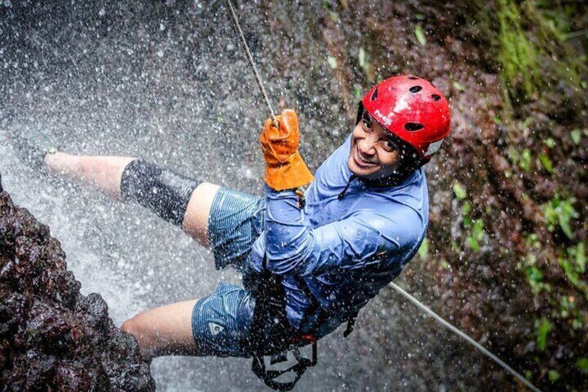 Combo Arenal Rafting and Canyoning Adventure in in Pocosol