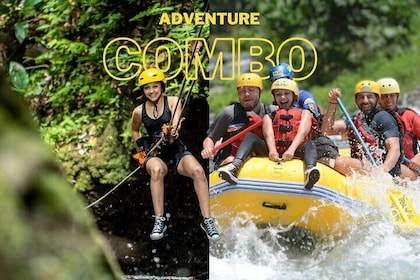Combo Arenal Rafting and Canyoning Adventure