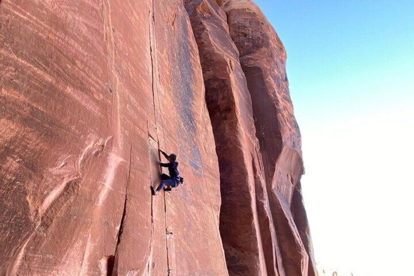 Guided Rock Climbing