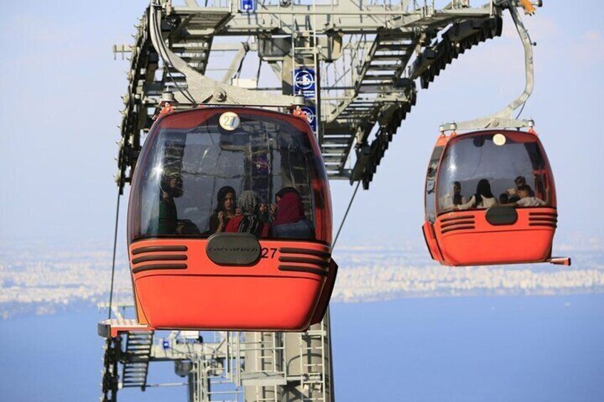 Düden Waterfall, Cable Car and Boat Trip in Antalya Old Town