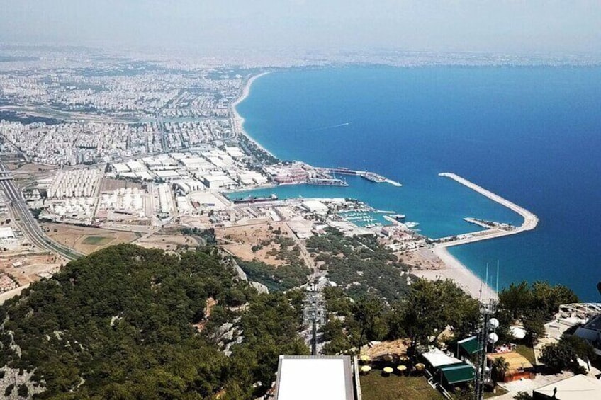 Düden Waterfall, Cable Car and Boat Trip in Antalya Old Town