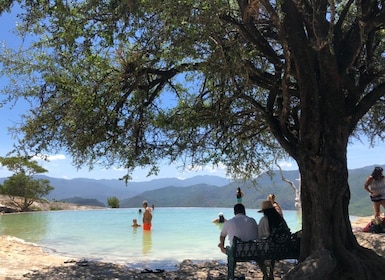 From Oaxaca de Juarez: Hierve el Agua and Mezcal Distillery