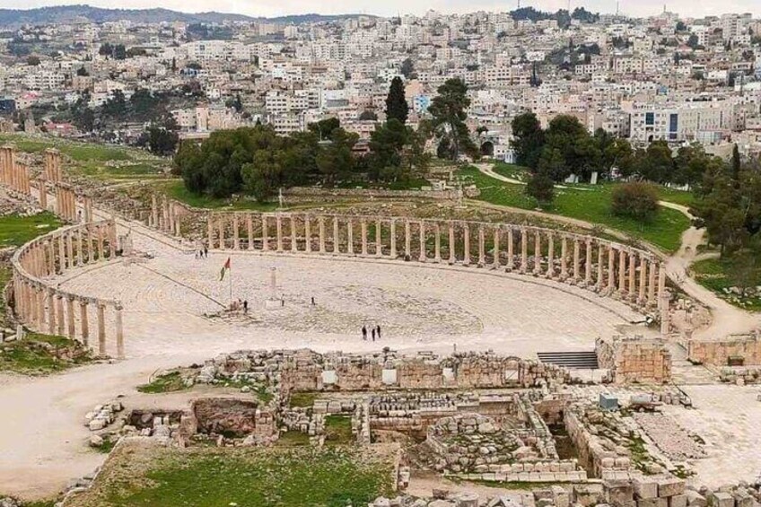 Full-Day Ajloun, Jerash and Amman City Private Tour
