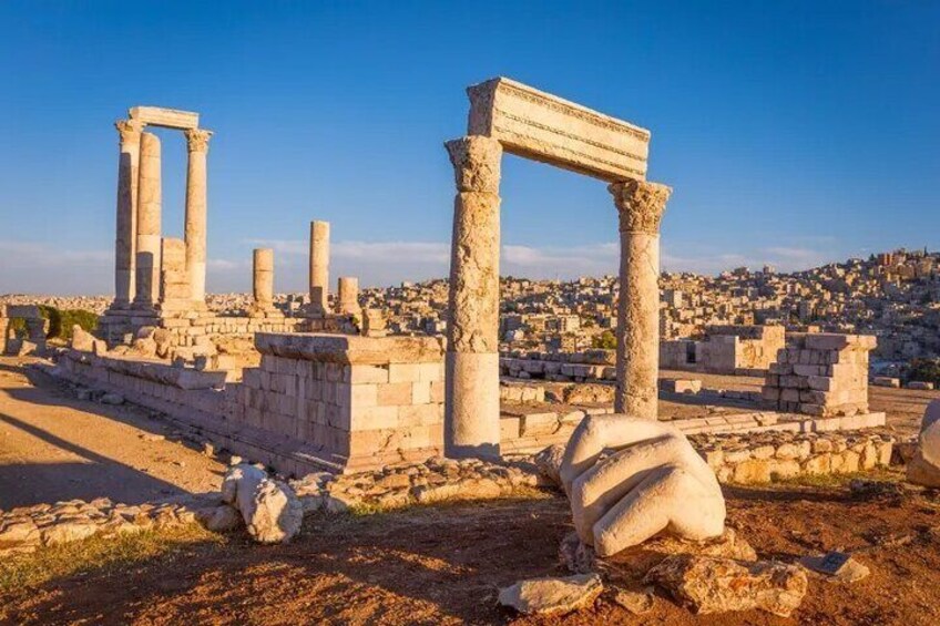 Full-Day Ajloun, Jerash and Amman City Private Tour