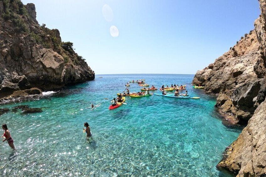 Kayak Cliffs of Maro