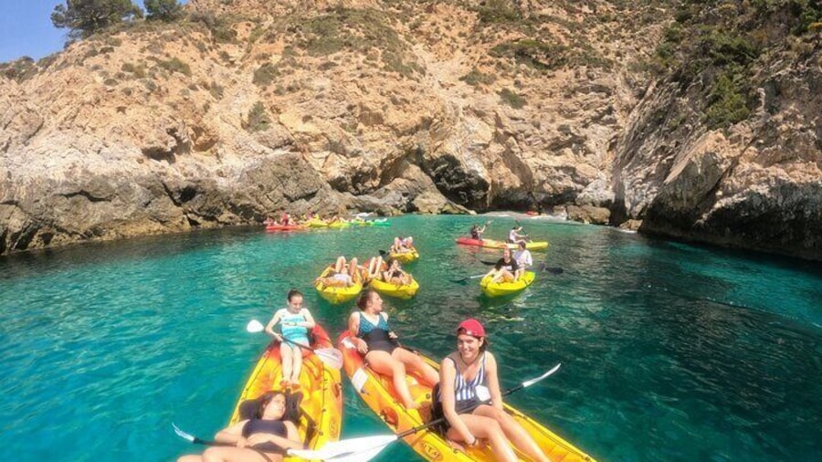 Kayak Cliffs of Maro