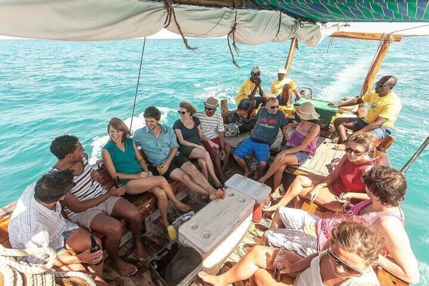 Full-Day Blue Lagoon and Sandbank Boat Tour from Zanzibar ( Safari blue)