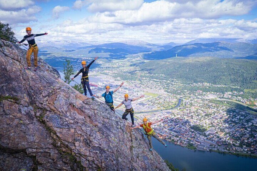 Half-Day Hiking in Mosjøen Via Ferrata