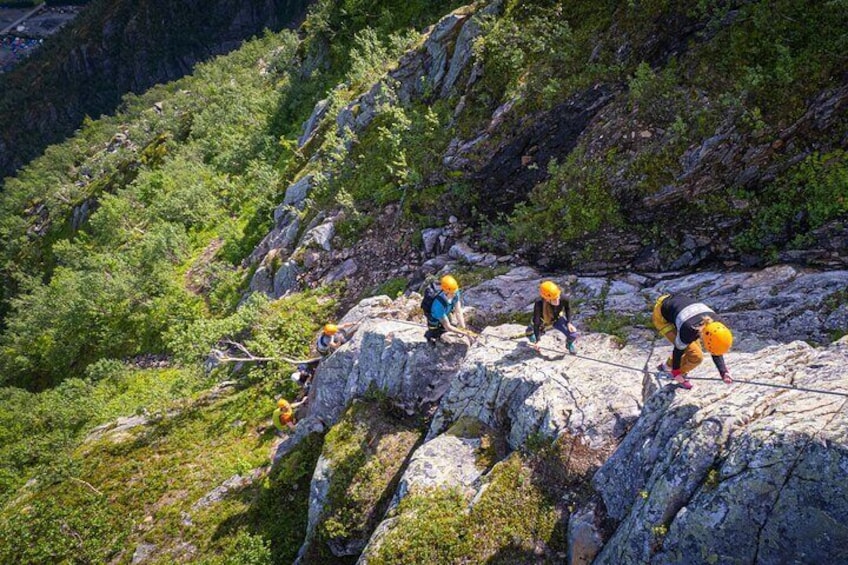 Half-Day Hiking in Mosjøen Via Ferrata