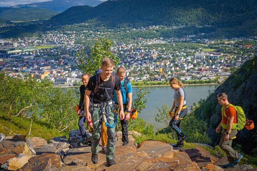 Half-Day Hiking in Mosjøen Via Ferrata