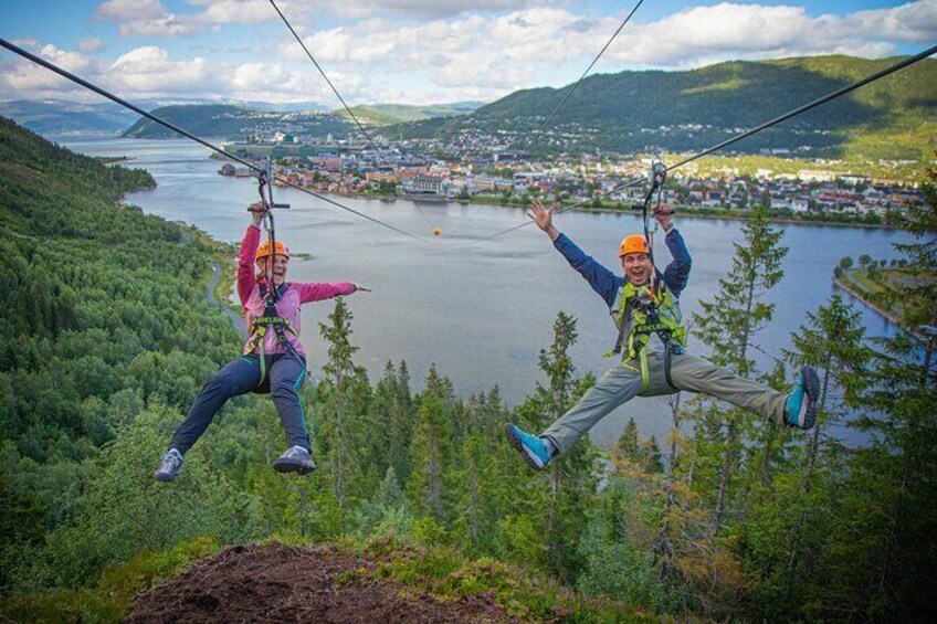 Half-Day Hiking in Mosjøen Via Ferrata
